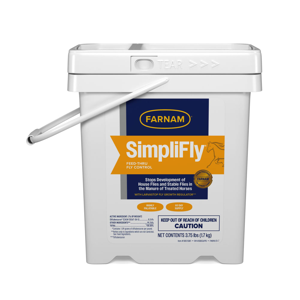 Farnam Simplifly with Larvastop Feed-Thru Control for Horses 3.75lb