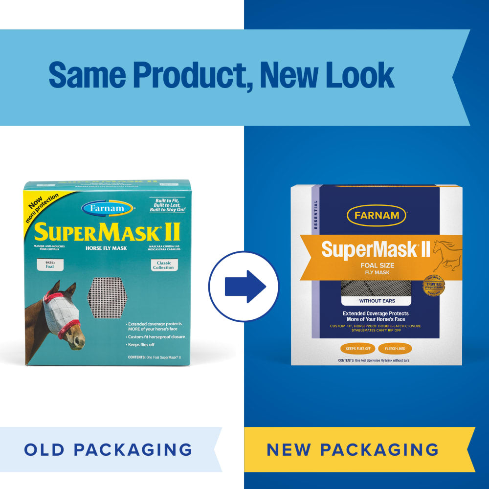 Farnam SuperMask II Foal Fly Mask Without Ears