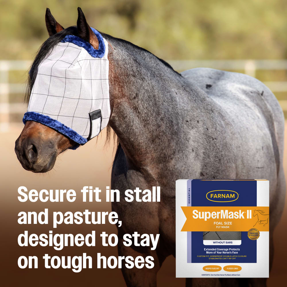 Farnam SuperMask II Foal Fly Mask Without Ears