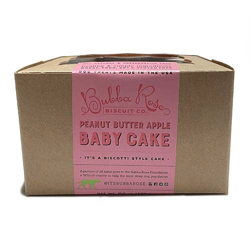 Bubba Rose Pink Birthday Baby Cake (Shelf Stable)