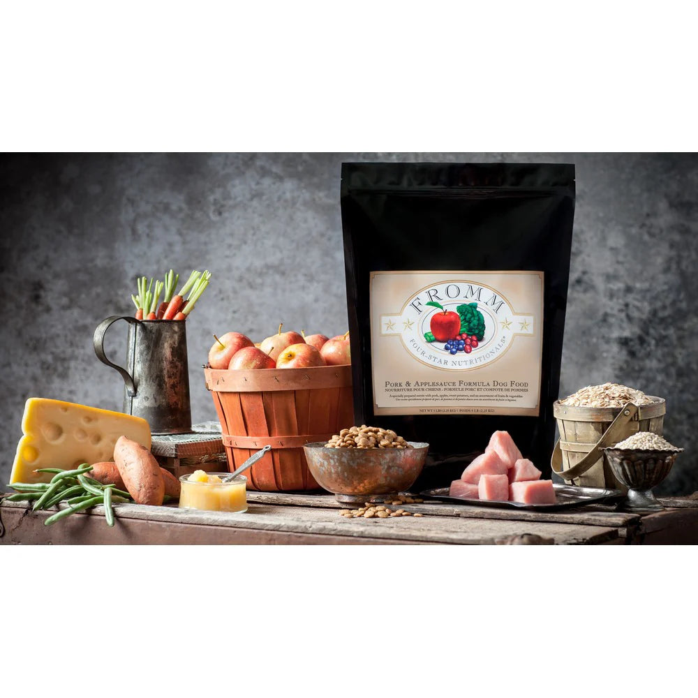 Fromm Four Star Pork & Applesauce Dry Dog Food 12lb