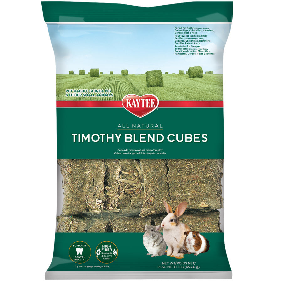KAYTEE NATURAL TIMOTHY CUBES