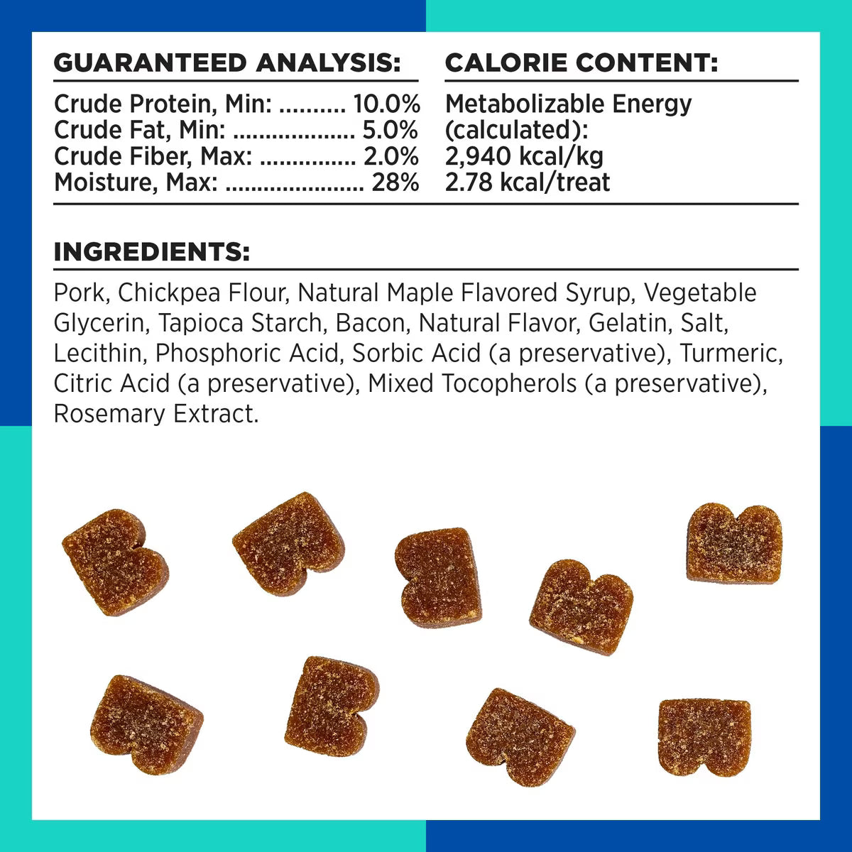 Bixbi Grain-Free Pocket Trainers Bacon Flavored Dog Treats 6oz