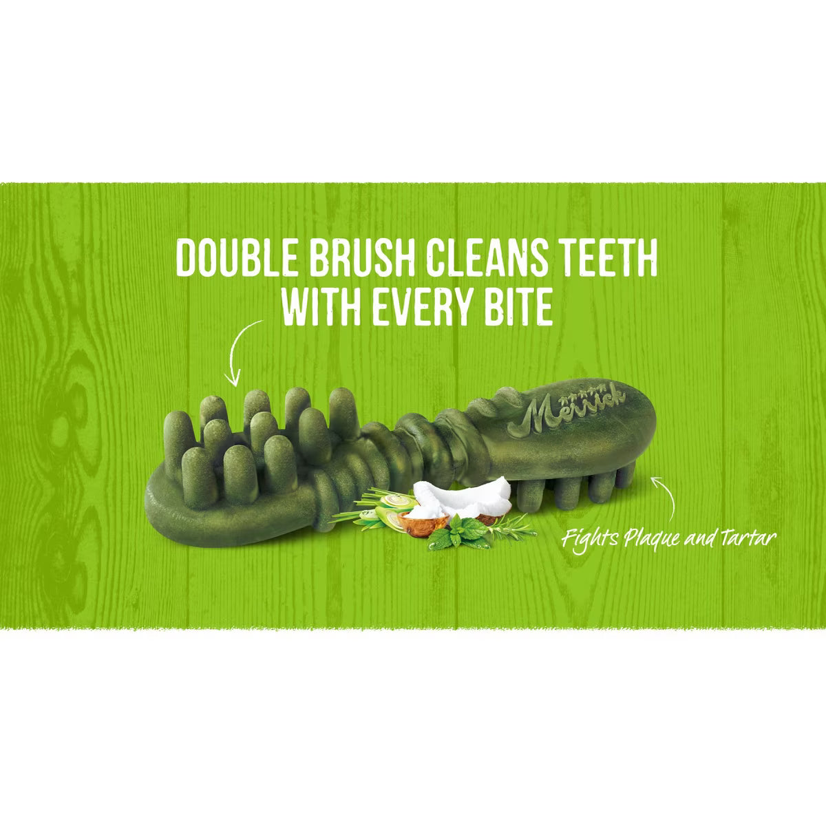 Merrick Fresh Kisses Infused with Coconut Oil & Botanicals Extra Small Dental Dog Treats 33ct