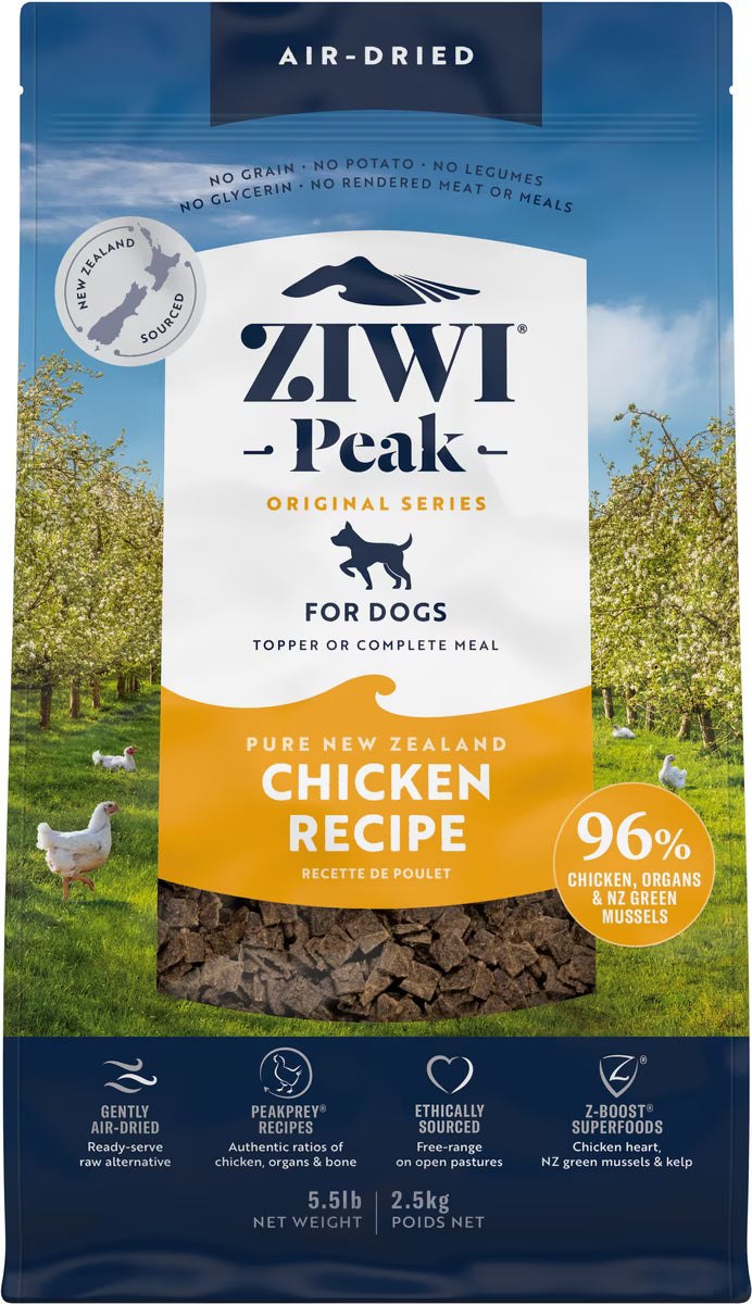 ZIWI Peak Chicken Grain-Free Air-Dried Dog Food 5.5 lb