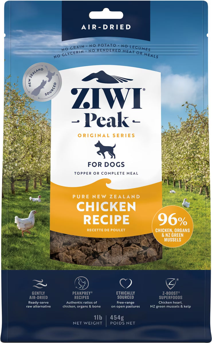 ZIWI Peak Chicken Grain-Free Air-Dried Dog Food 2.2LB