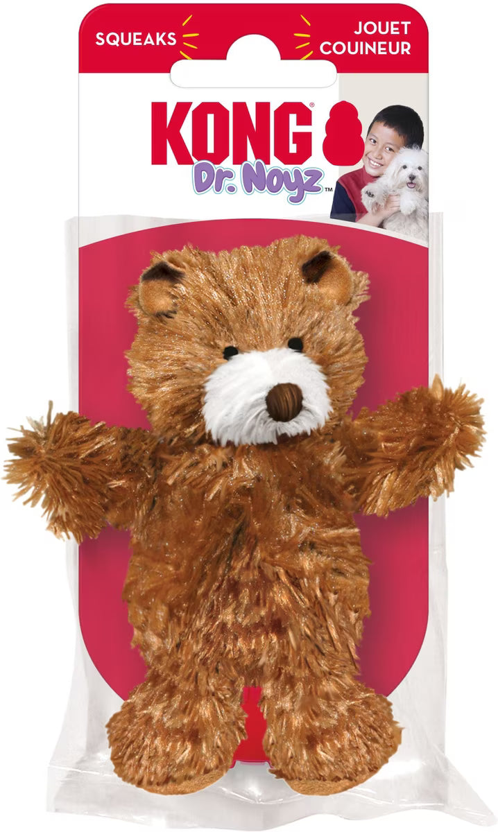 TEDDY BEAR XSML DOG TOY