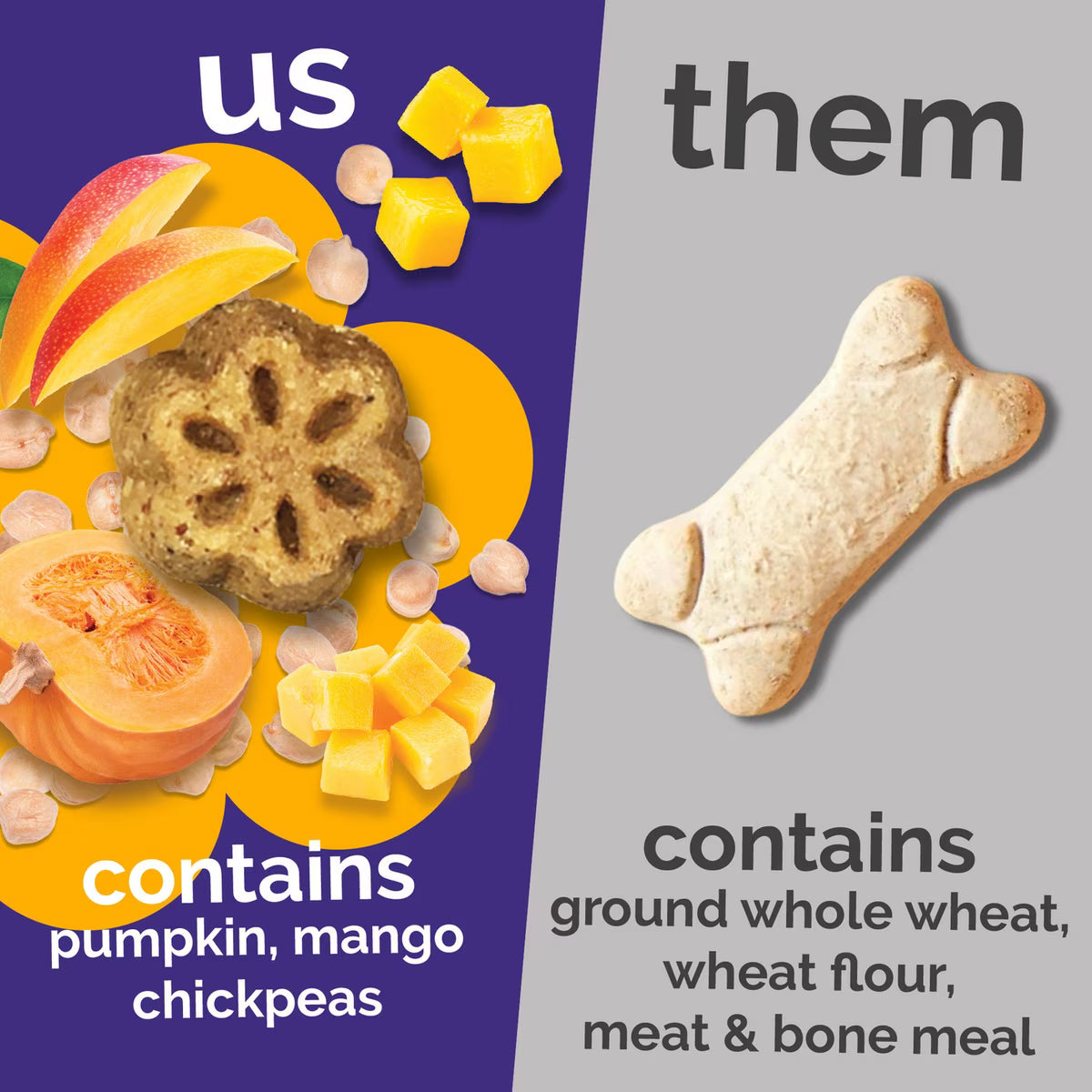 Fruitables Skinny Minis Pumpkin & Mango Flavored Soft Dog Treats 5oz