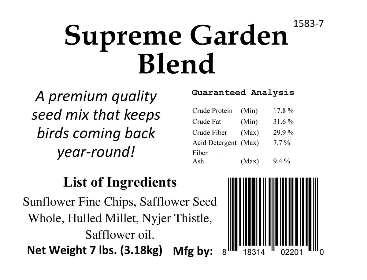 Bar-ALE Supreme Garden Blend 7lb