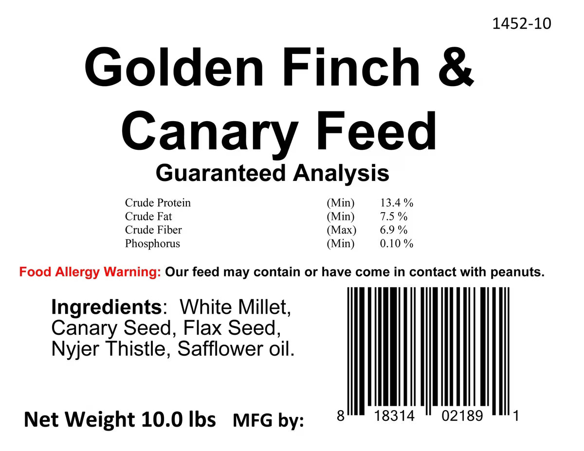 Bar-ALE Finch & Canary Seed 10lb