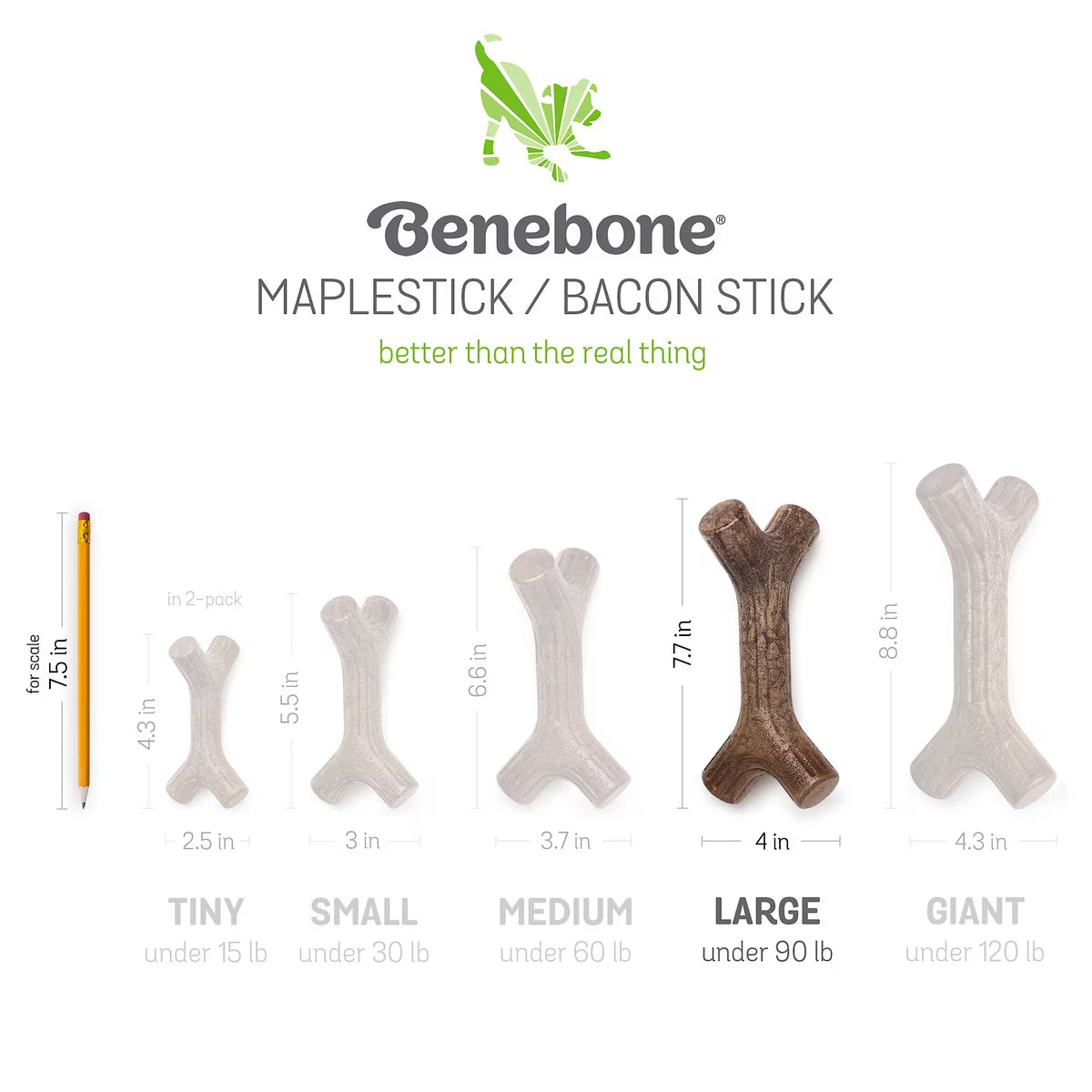 Benebone Dent Maple STCK L