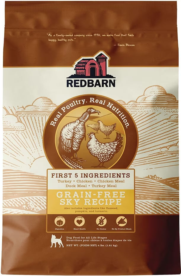 Redbarn Grain-Free Sky Recipe Dry Dog Food 4lb