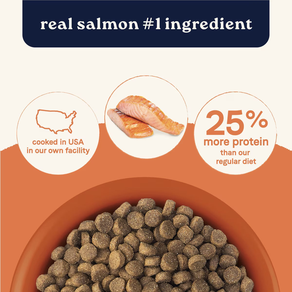 CANIDAE All Life Stages Salmon Recipe High Protein with Ancient Grains Dry Dog Food 5 lbs