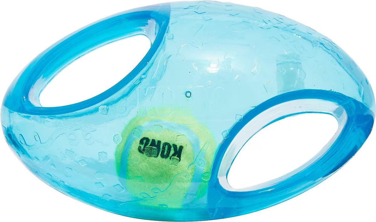 Kong Jumbler Football Dog Toy Assorted Colors Large/XL