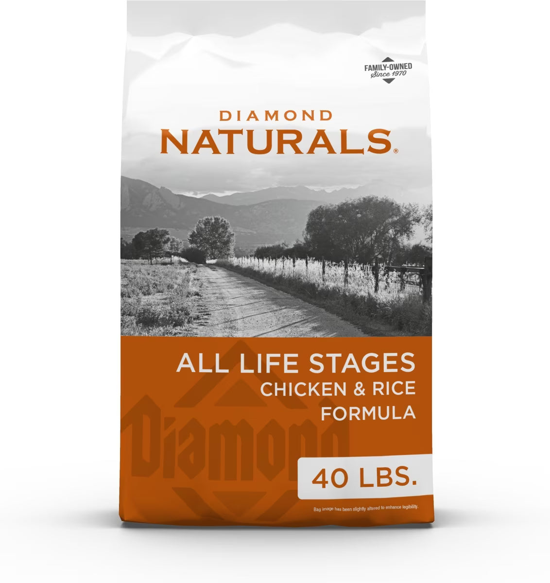 Diamond Naturals Chicken & Rice Formula All Life Stages Dry Dog Food 40lb