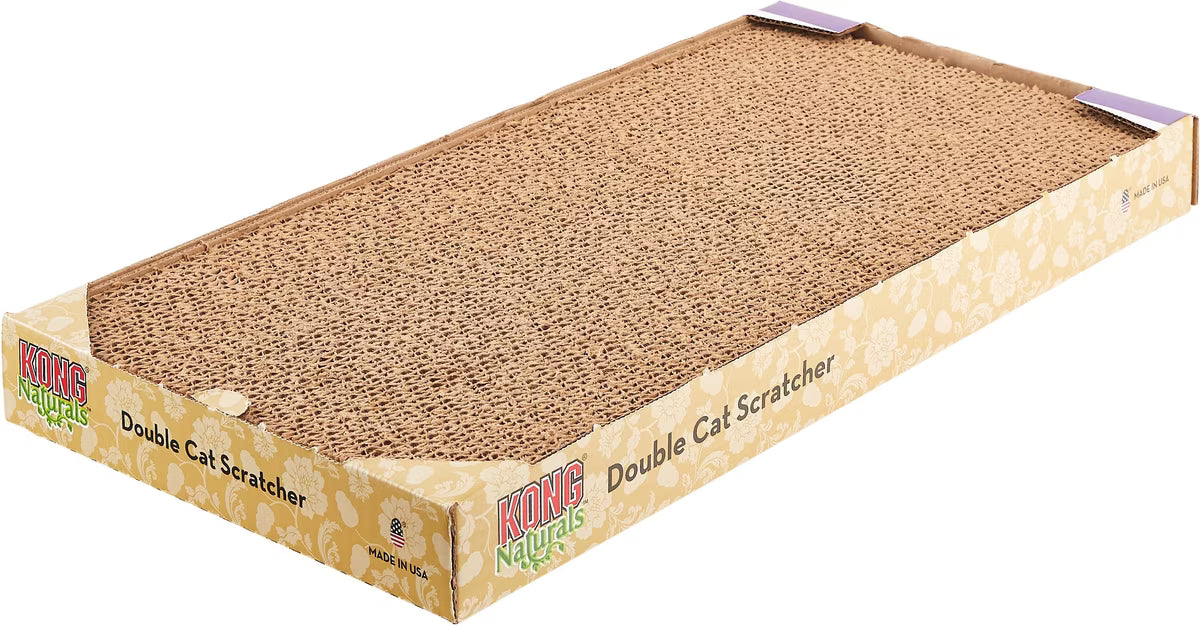 Kong Naturals Double Cat Scratcher with Catnip