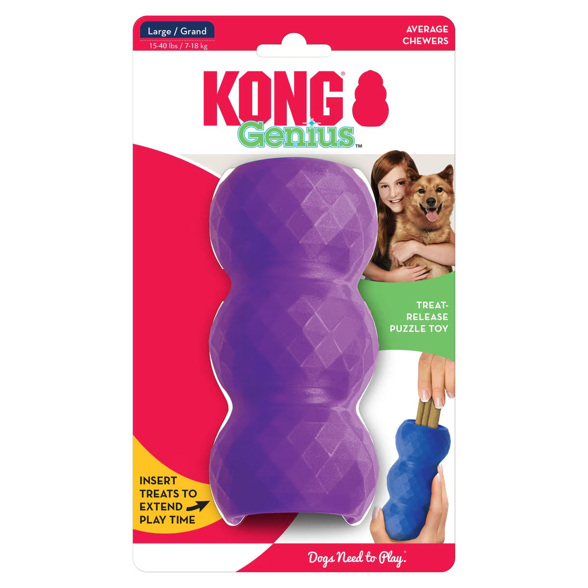 KONG Genius Mike ASST Colors L