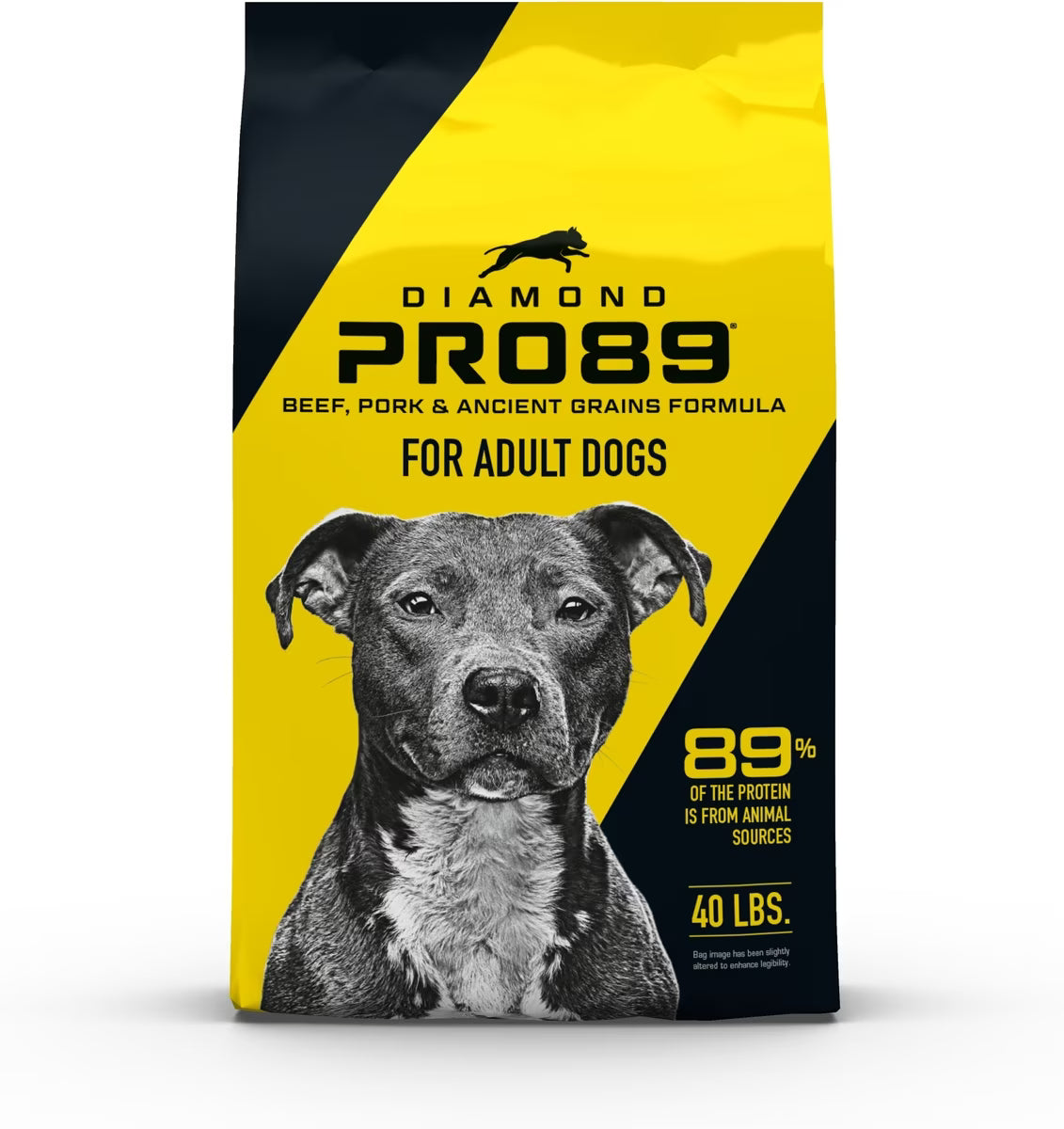 Diamond Pro89 Adult High Protein Beef, Pork, & Ancient Grains Formula Dry Dog Food 40lb