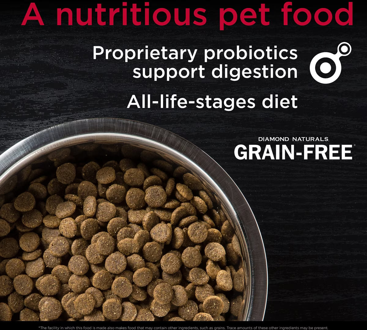 Diamond Naturals Grain-Free Whitefish & Sweet Potato Formula Dry Dog Food 5lb