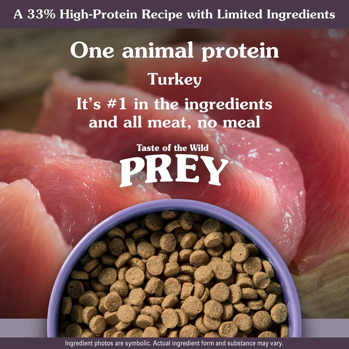 Taste Of The Wild Prey Turkey Formula Dry Cat Food 15lb