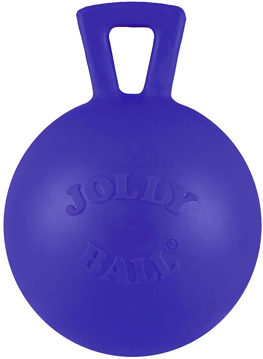 Jolly Pets Tug-n-Toss Mini Dog Toy, Blue, 4-in
