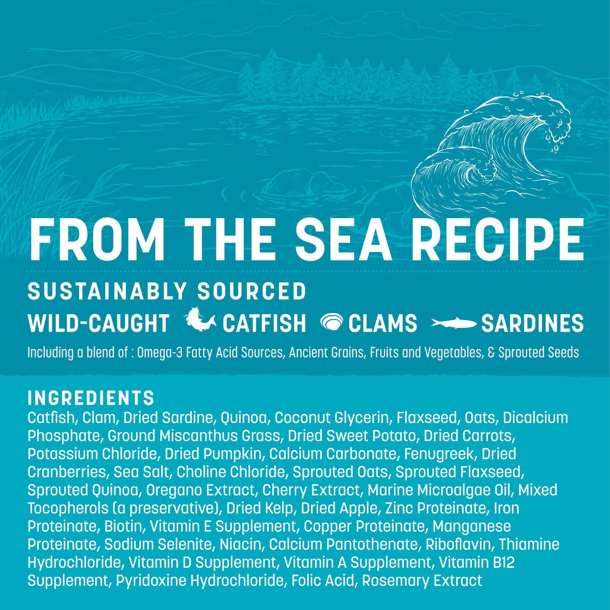Earth Animal Wisdom Air-Dried From the Sea Recipe 2LB