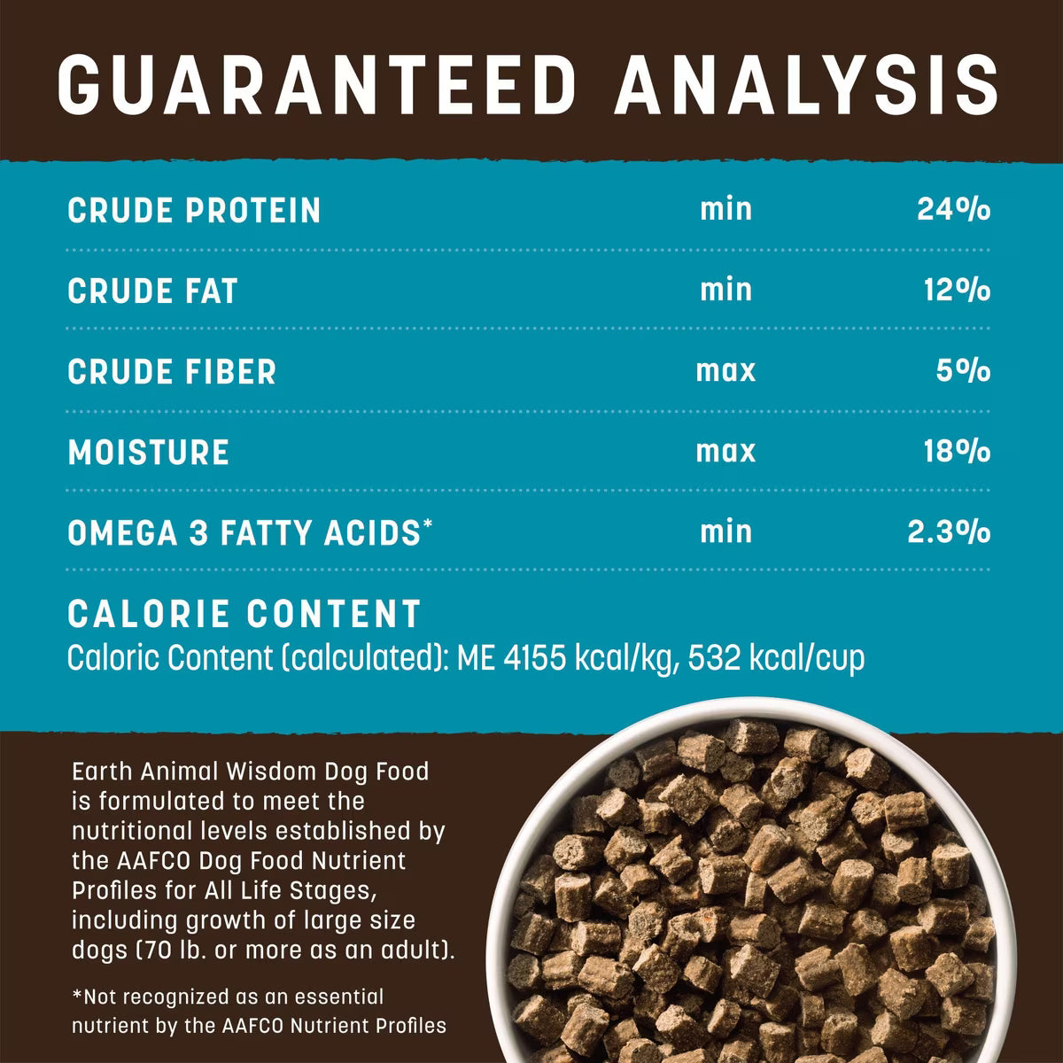 Earth Animal Wisdom Air-Dried From the Sea Recipe 2LB