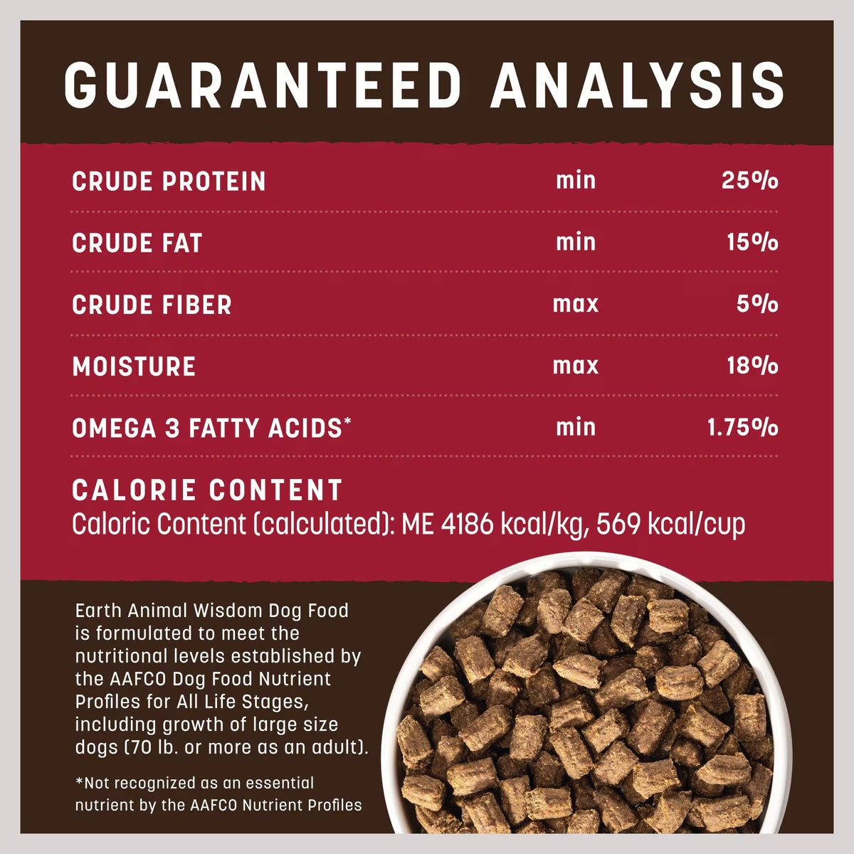 Earth Animal Wisdom Air-Dried From the Land Recipe 8LB