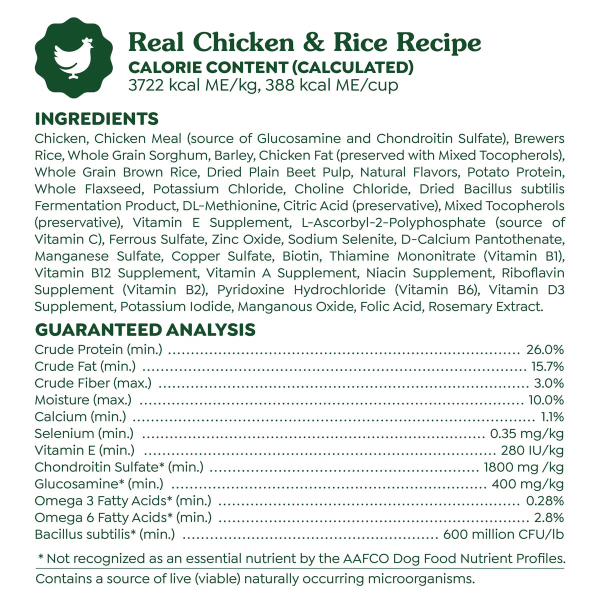 Greenies Smart Essentials Adult High Protein Real Chicken & Rice Recipe Dry Dog Food 6 LB