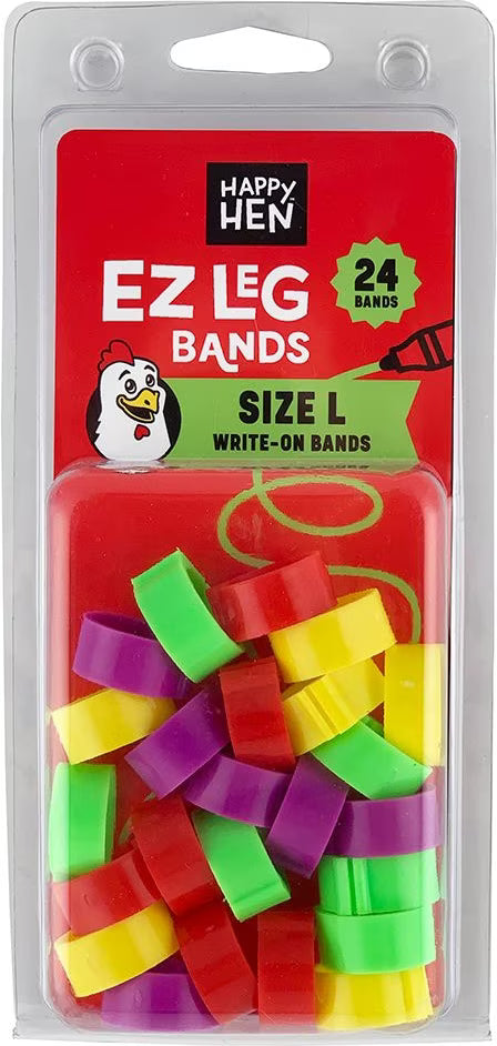 EZ LEG BANDS LARGE 24ct 089-17