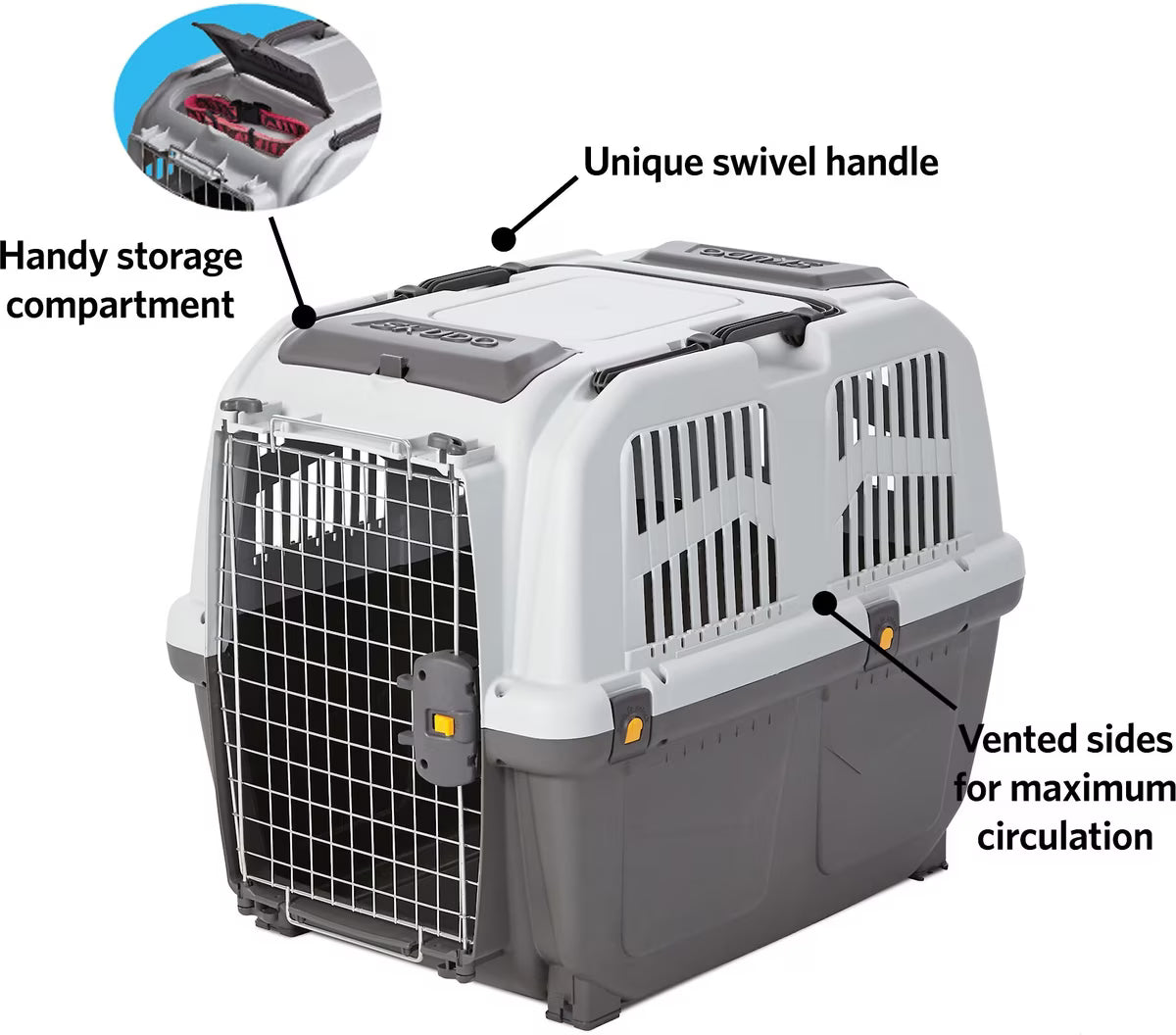 MIDWEST SKUDO PLASTIC CARRIER 32"