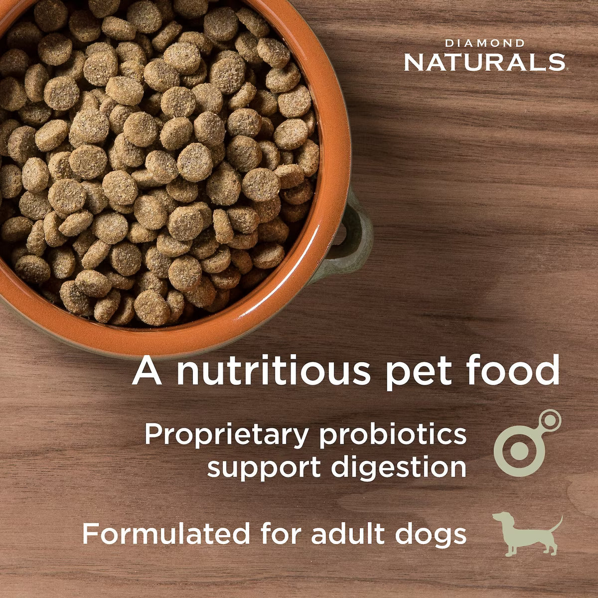 Diamond Naturals Light Lamb & Rice Formula Dry Dog Food 30lb