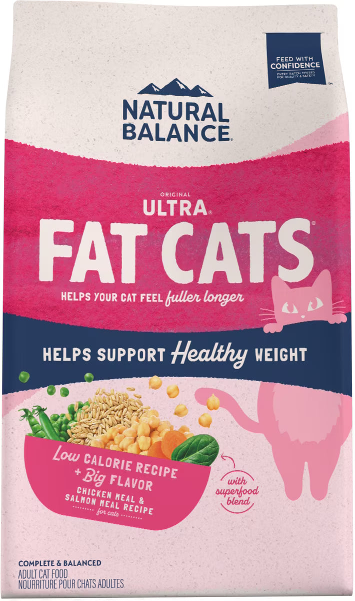NBP FOOD FAT CATS CHKN/SLMN15#