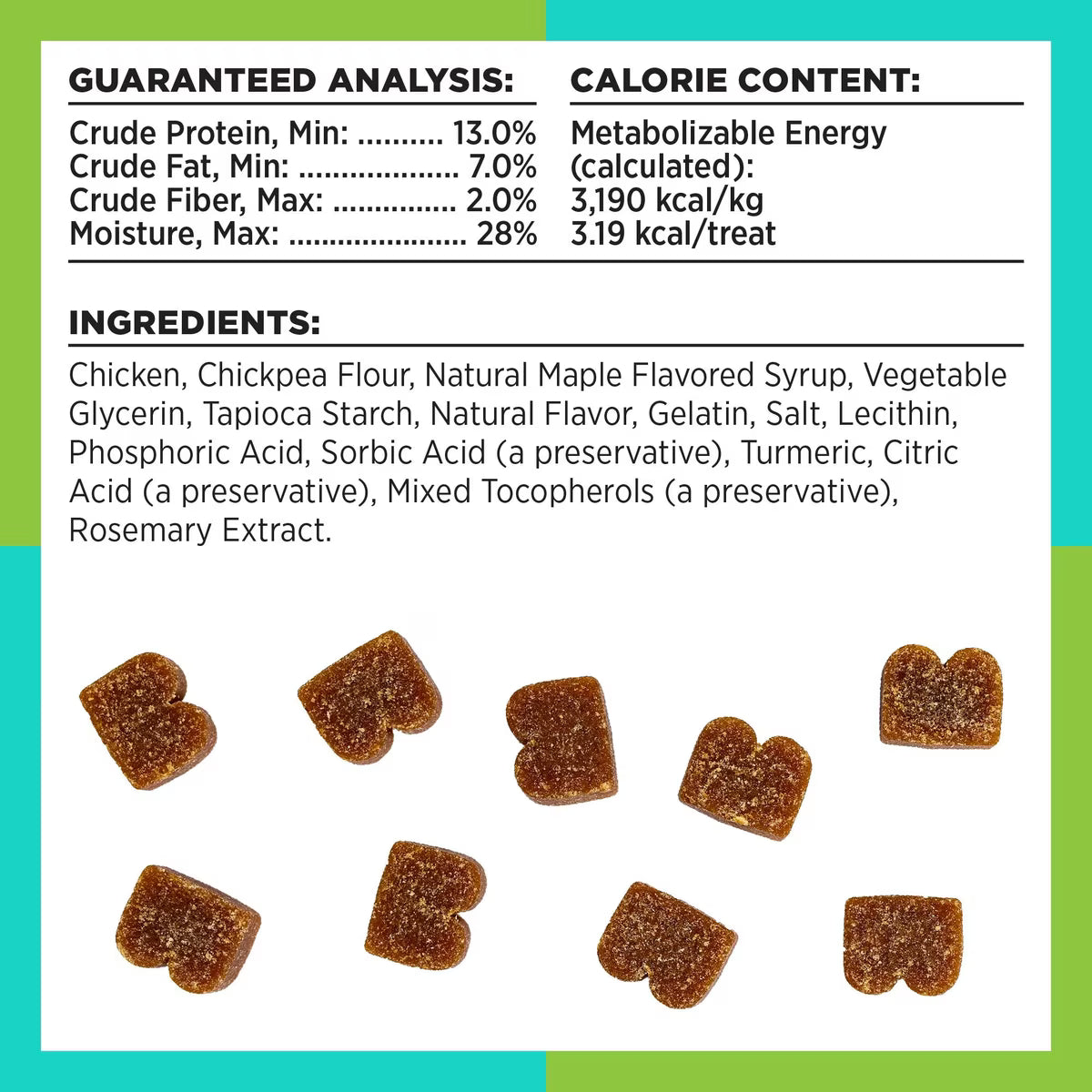 Bixbi Grain-Free Chicken Flavored Pocket Trainers for Dogs 6oz