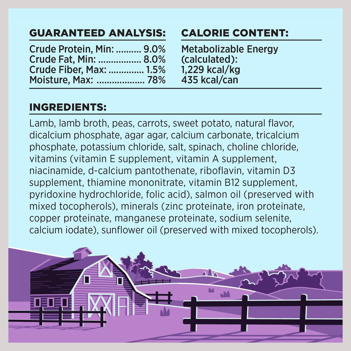 BIXBI Liberty Limited Ingredient Lamb Recipe Canned Dog Food 12.5oz