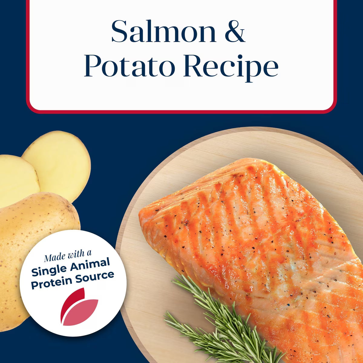 Blue Buffalo Basics Grain-Free Salmon & Potato Recipe Adult Dry Dog Food 24lb