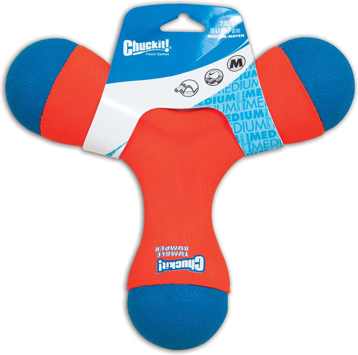 Chuckit! Tri-Bumper Dog Toy Medium