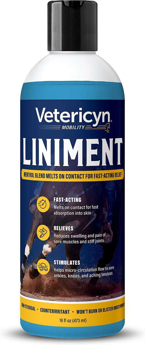 Vetericyn Mobility Liniment Horse Treatment 16oz