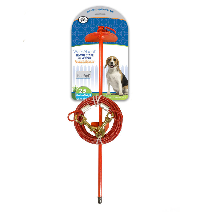 TIE OUT CABLE COMBO 25FT