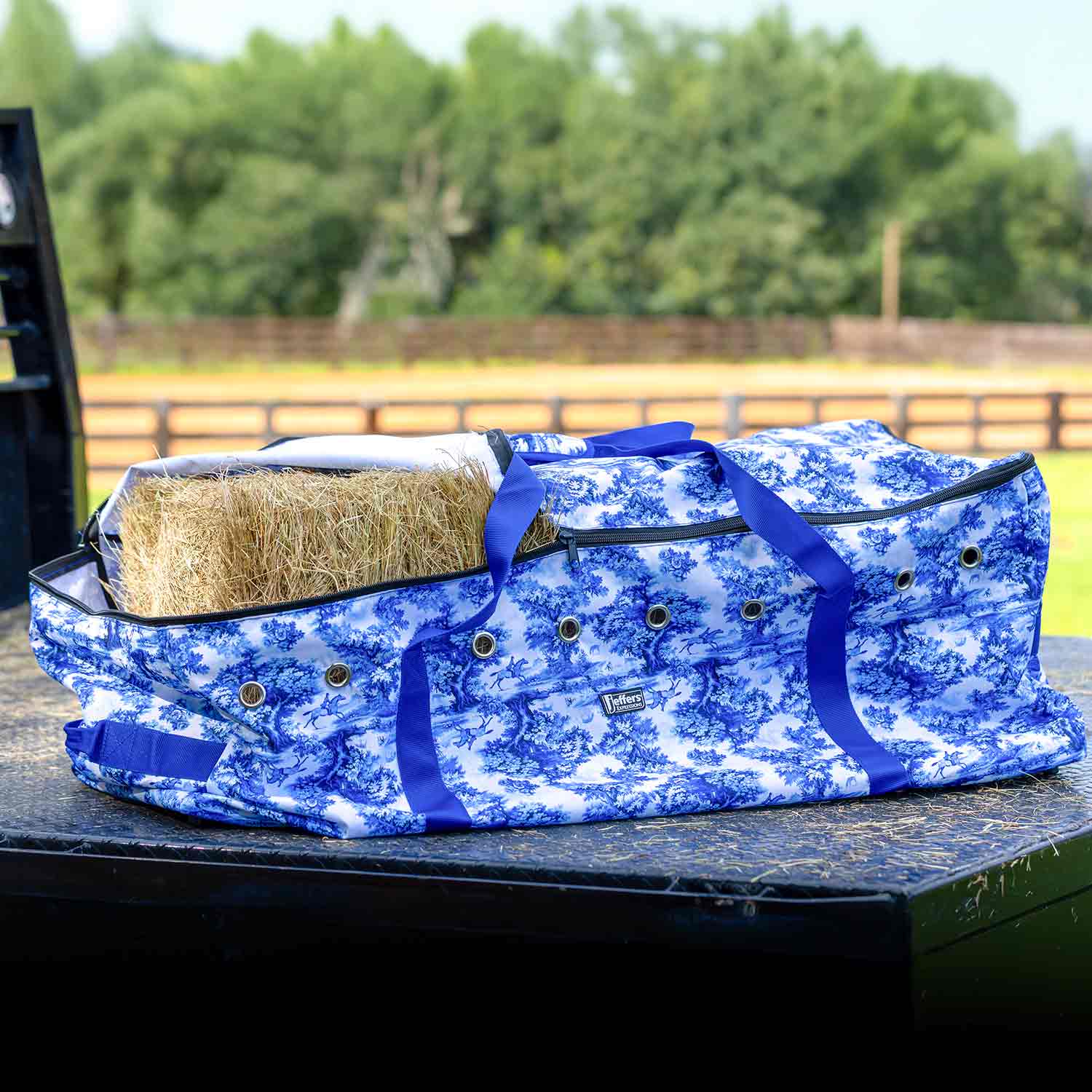 Expression Full Hay Bale Tote Bag