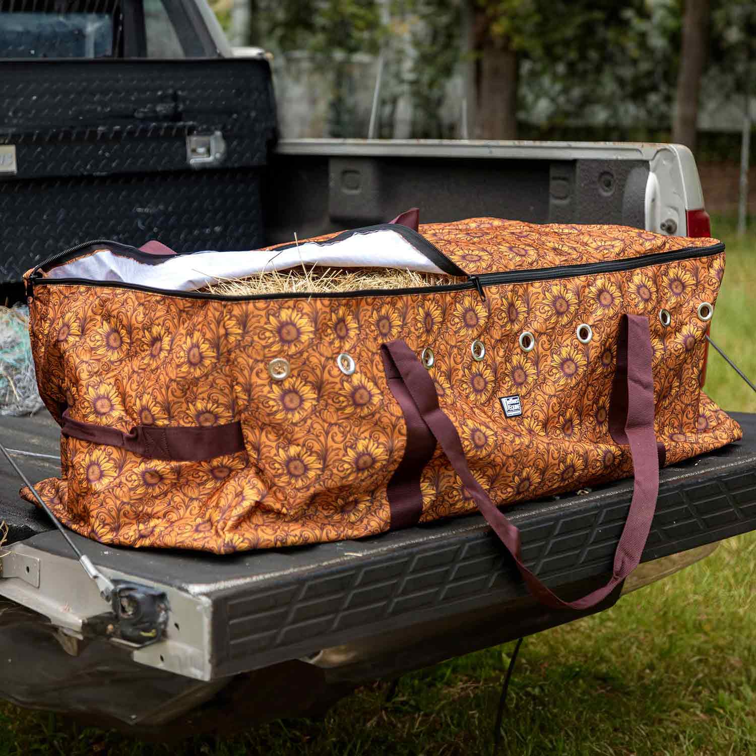 Expression Full Hay Bale Tote Bag