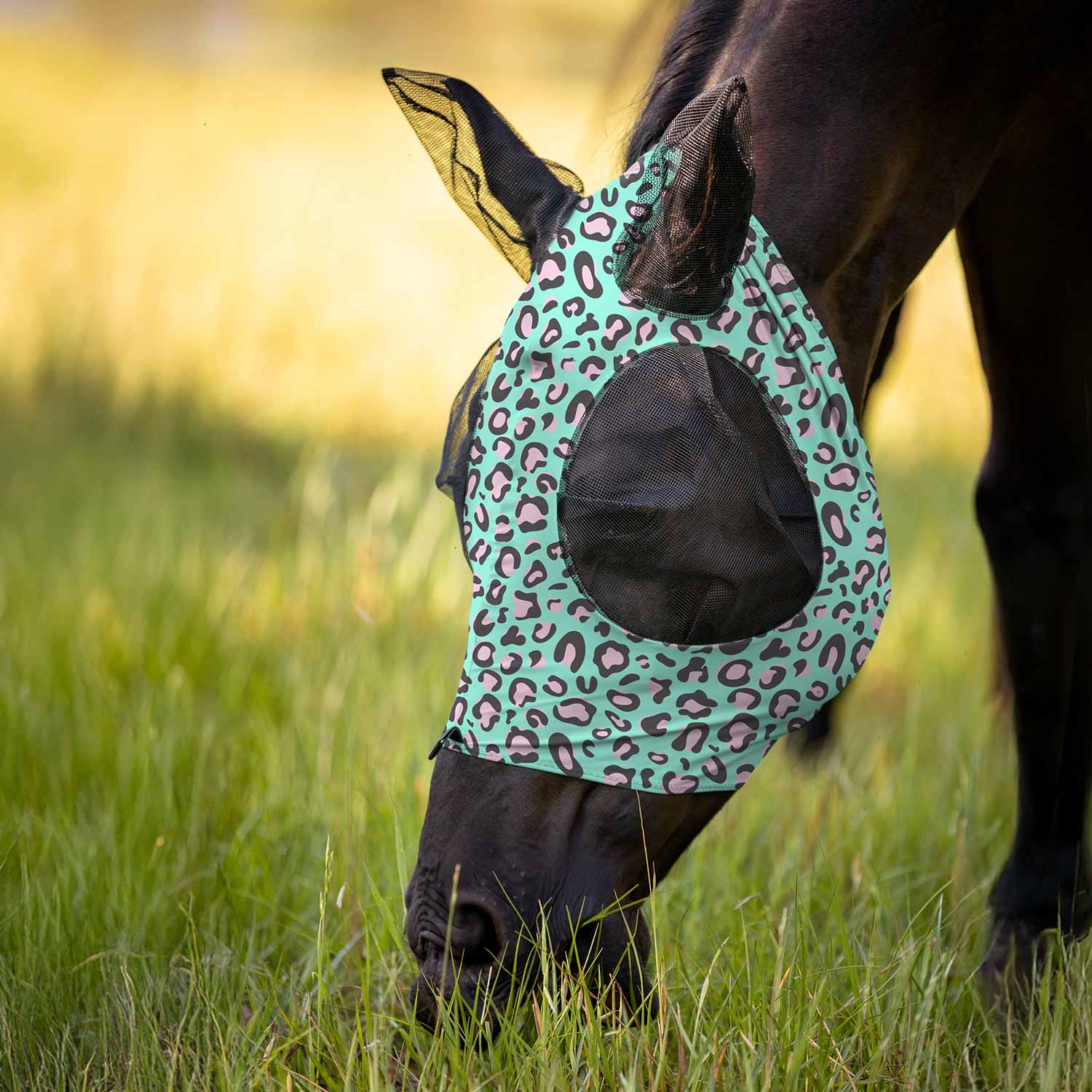 Expression Lycra Horse Fly Mask with Ears