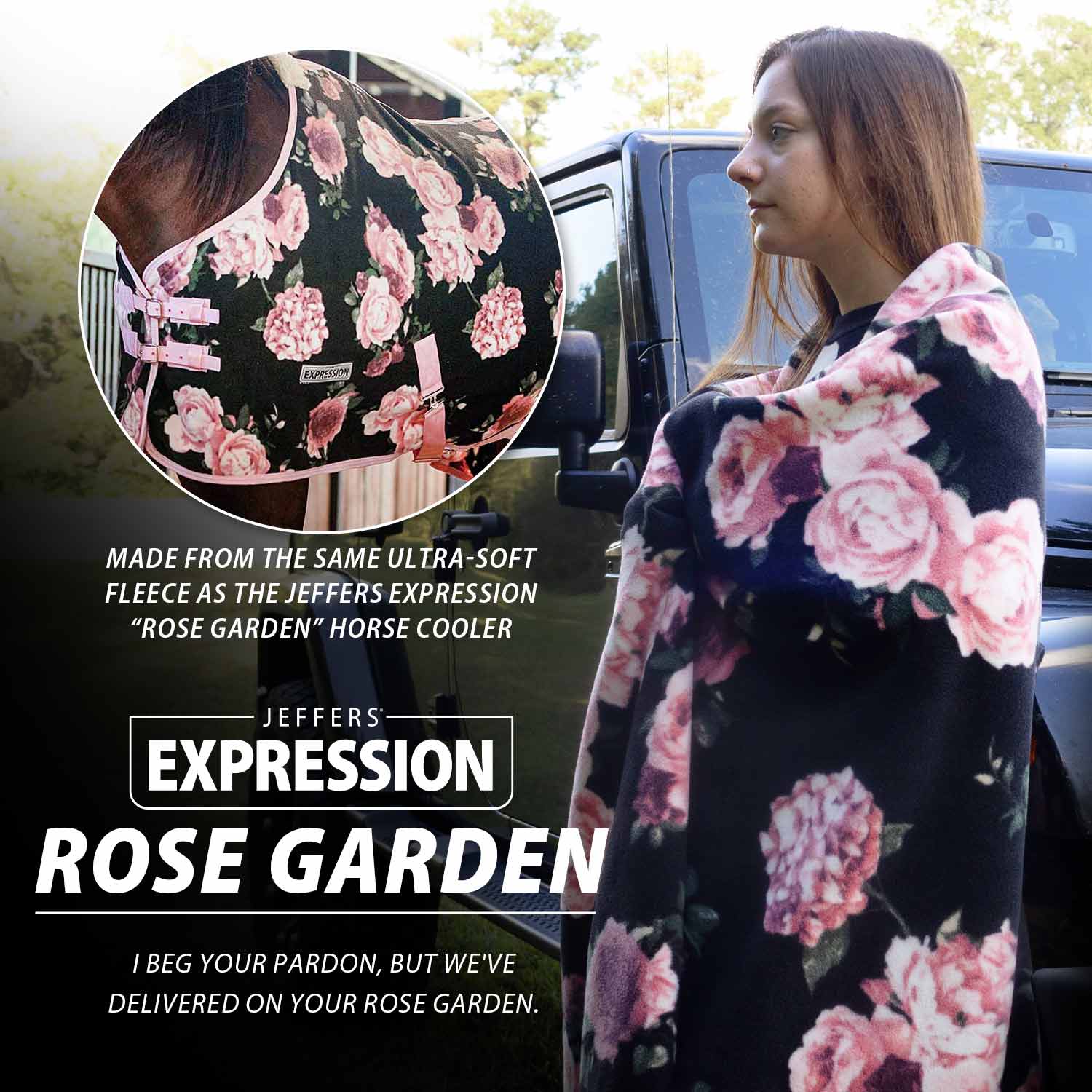 Expression Oversized Fleece Throw Blanket