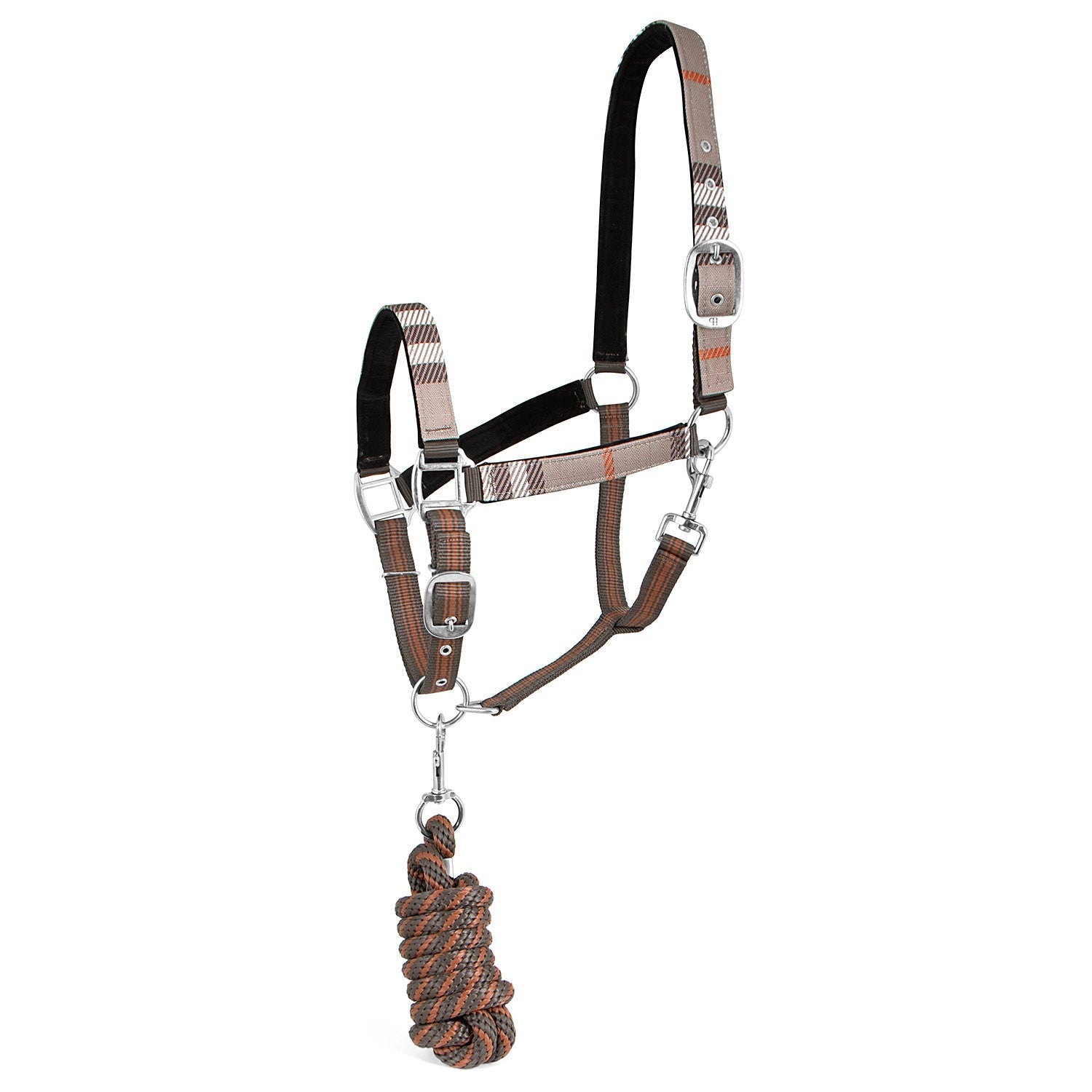 Matching Horse Halter & Lead Rope 2 Piece Set, Full Size