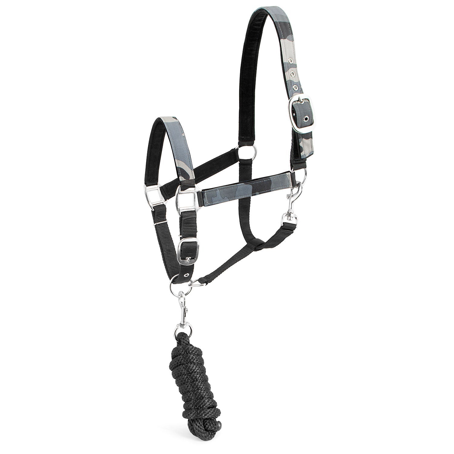 Matching Horse Halter & Lead Rope 2 Piece Set, Full Size