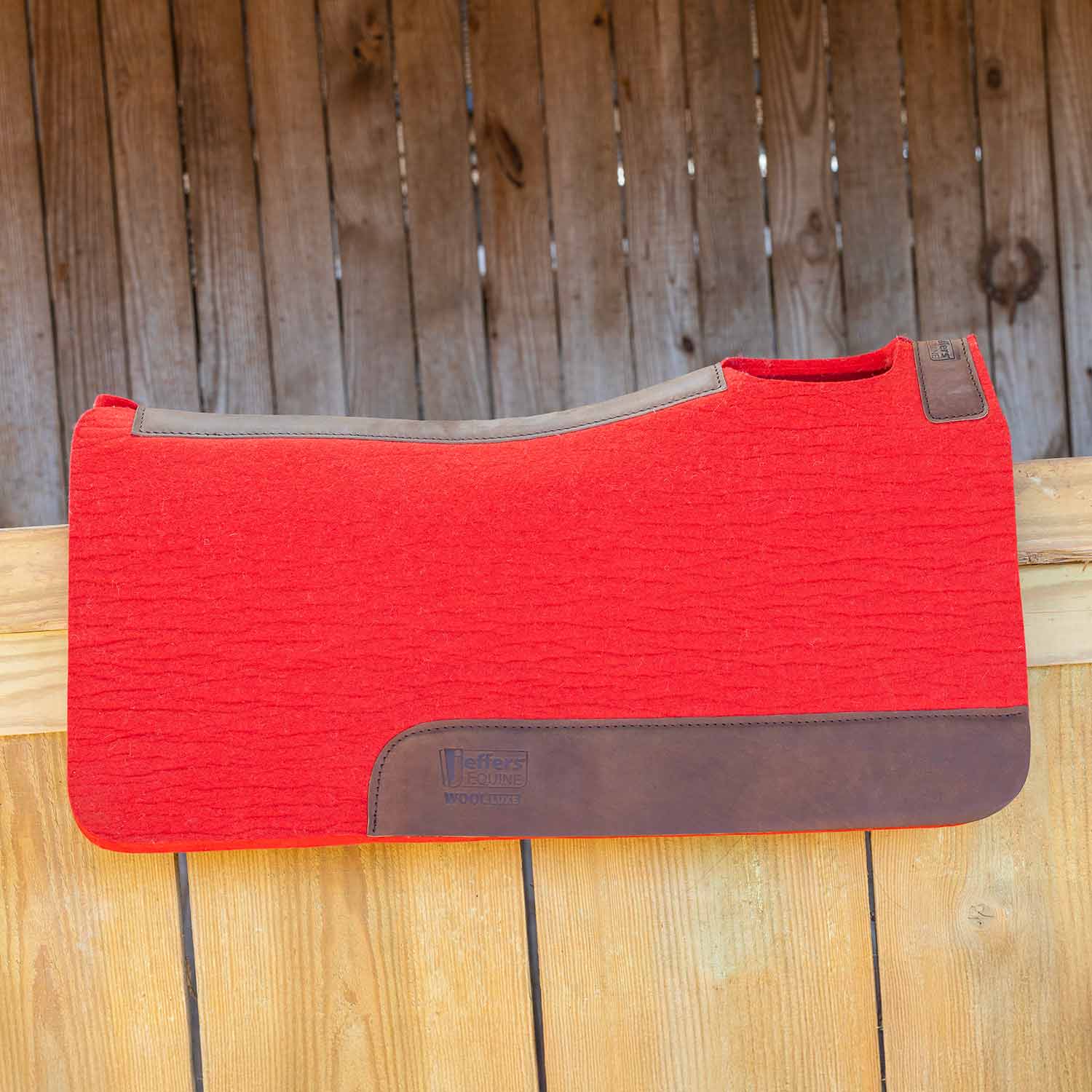 WoolLuxe 100% Wool Equine Saddle Pad – Cushioned, Breathable, and Shock-Absorbing