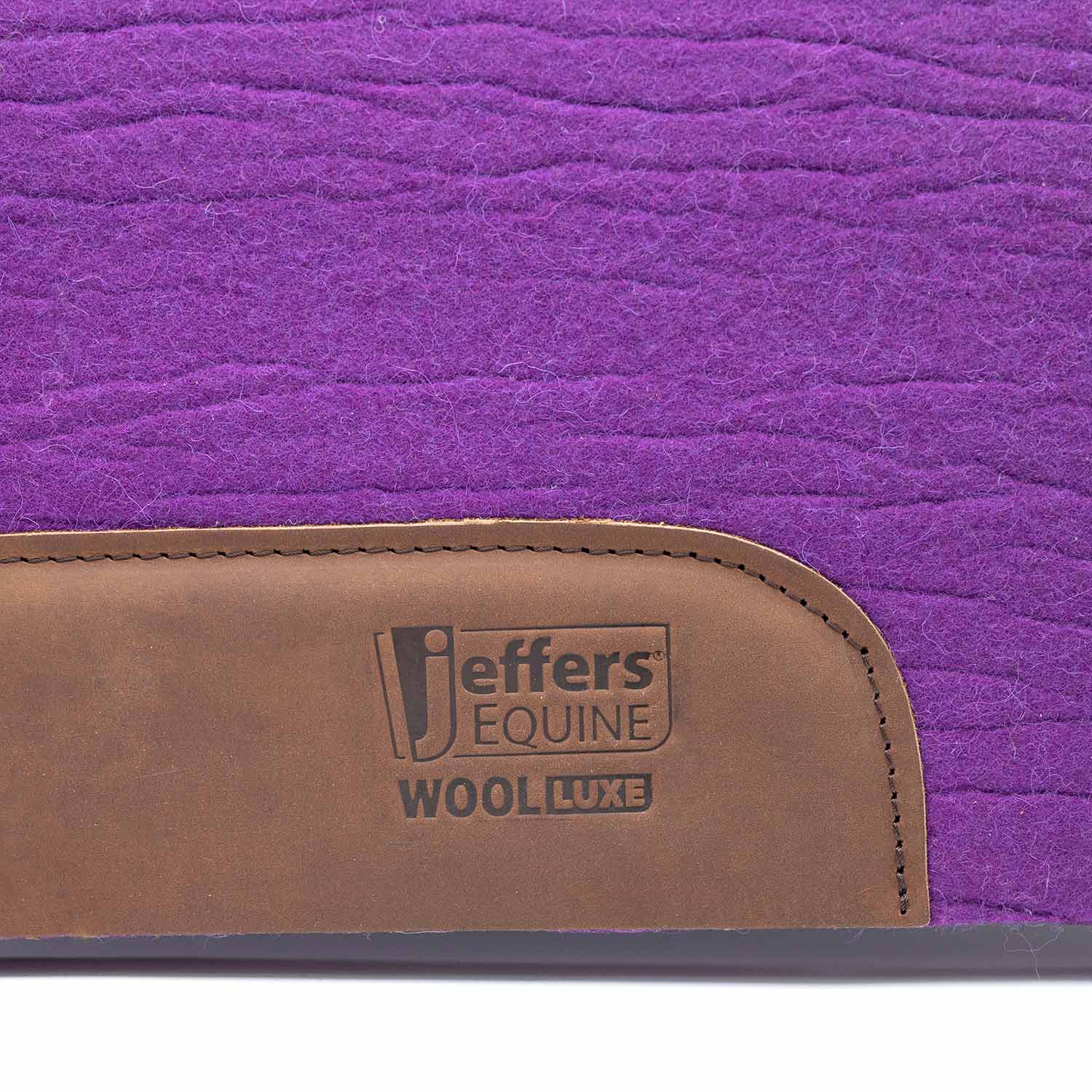WoolLuxe 100% Wool Equine Saddle Pad – Cushioned, Breathable, and Shock-Absorbing