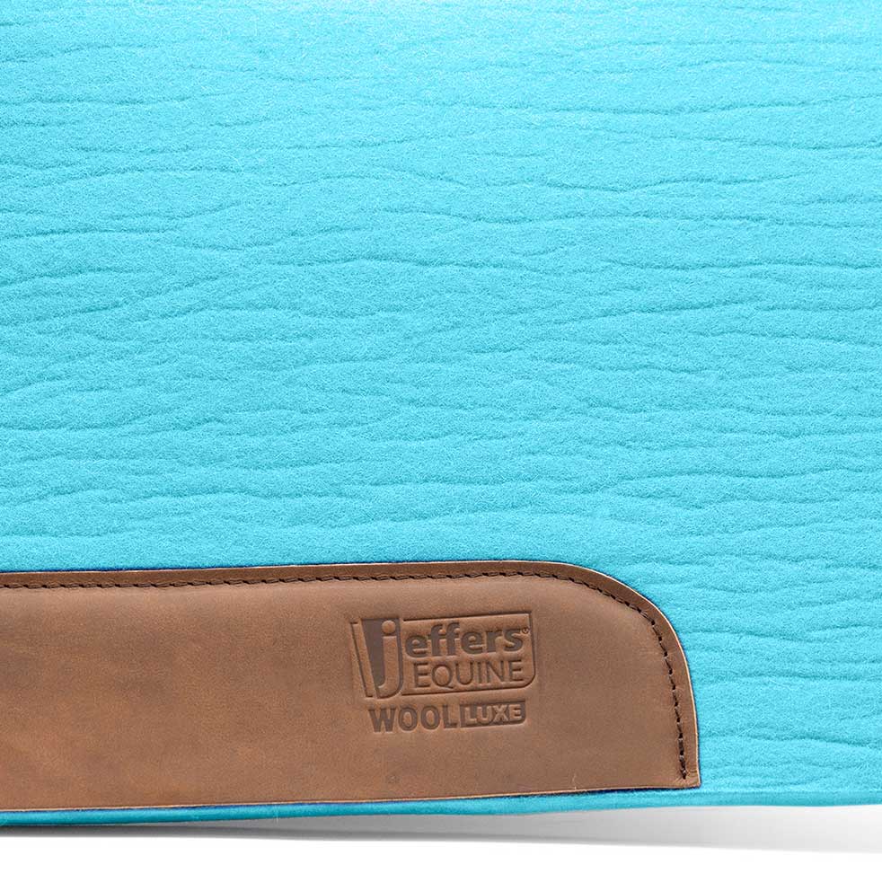WoolLuxe 100% Wool Equine Saddle Pad – Cushioned, Breathable, and Shock-Absorbing