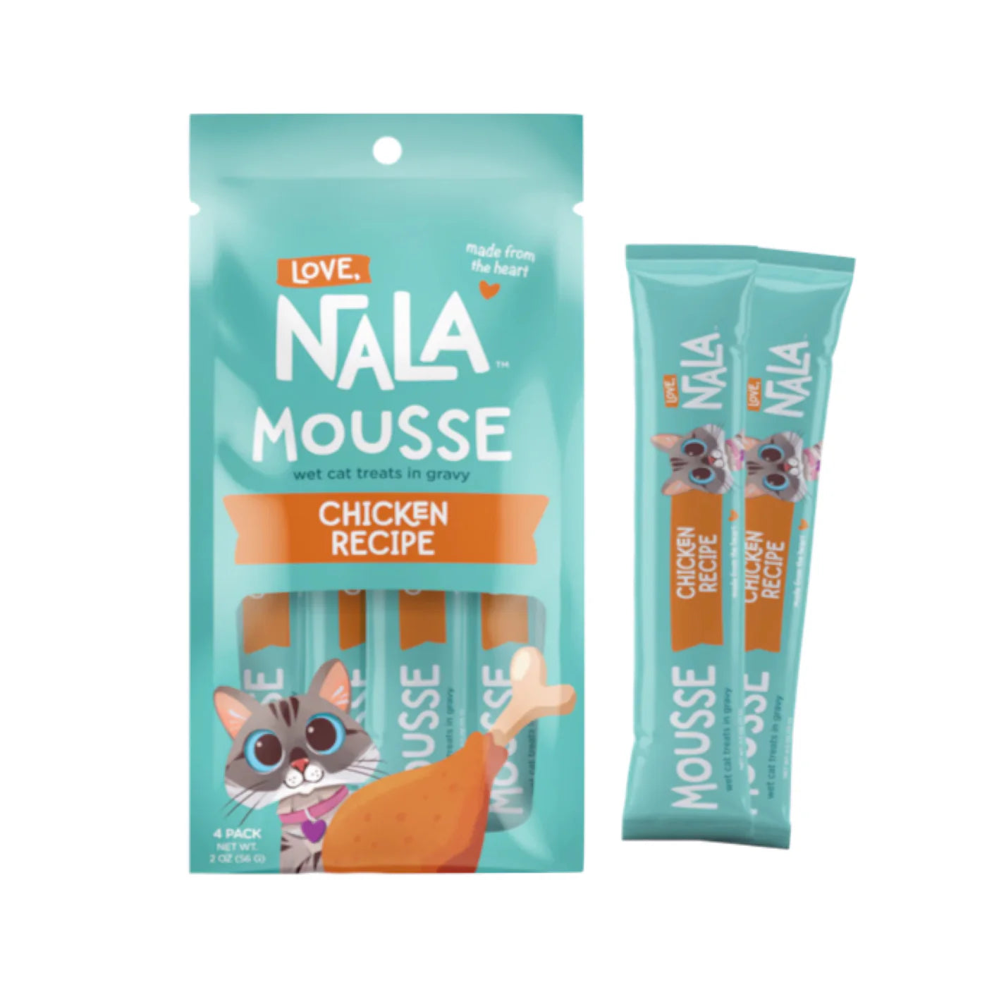 LVN MOUSSE CHICKEN RECP 4PK