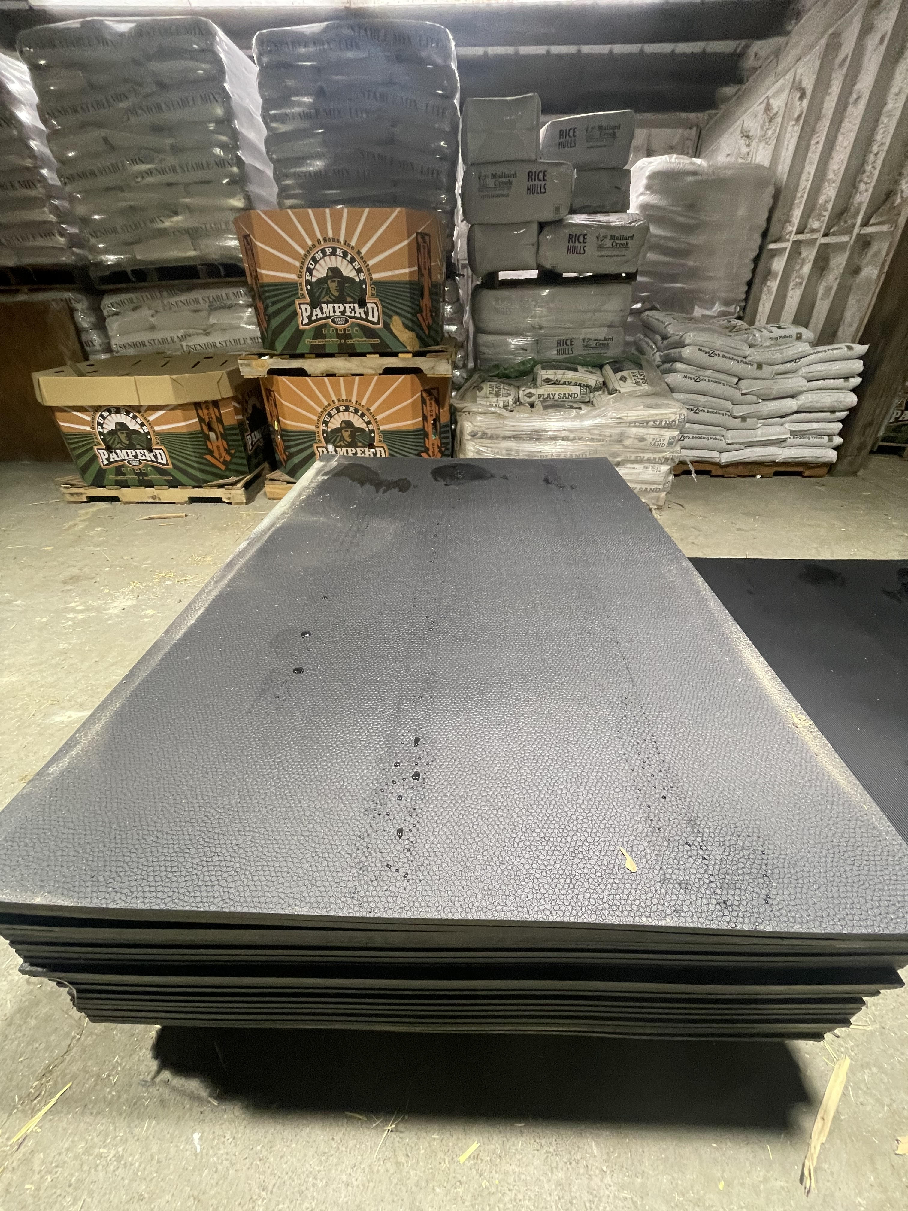 STALL MATS RUBBER 4X6